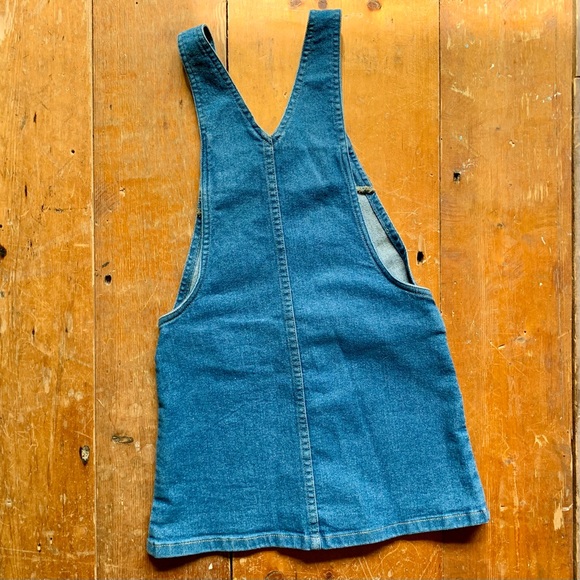 BCBG Girls—Denim Jean Overall Jumper Dress (Size 5) - Picture 4 of 4